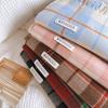 Women's 2025 Winter Plaid Scarf, High-End Imitation Cashmere, Korean Style, Versatile Warm Neck Warmer Shawl