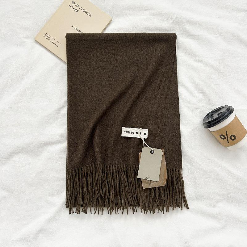 Women Men Winter Thick Cable Knit Wrap Chunky Warm Scarf