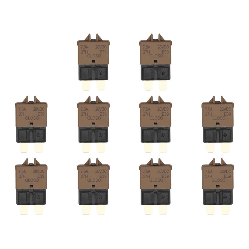 2-30 шт. 5/7,5/10/15/20/25/30A DC28V ручной сброс предохранитель адаптер автоматический выключатель ATC ножевой предохранитель для морского ралли автомобильная лодка