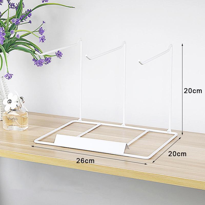 Железный кронштейн, стеллаж для демонстрации ювелирных изделий, домашнее украшение для рабочего стола, серьги, ожерелье, веревка для хранения, веревка, органайзер, стеллаж