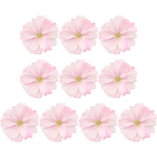 Высококачественная искусственная цветочная головка, яркое украшение для дома 4,5 см