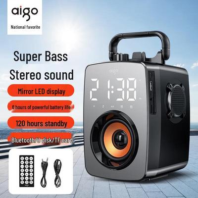 Aigo T115 Deluxe Портативная Bluetooth-колонка CN-вилка (адаптер в комплекте)