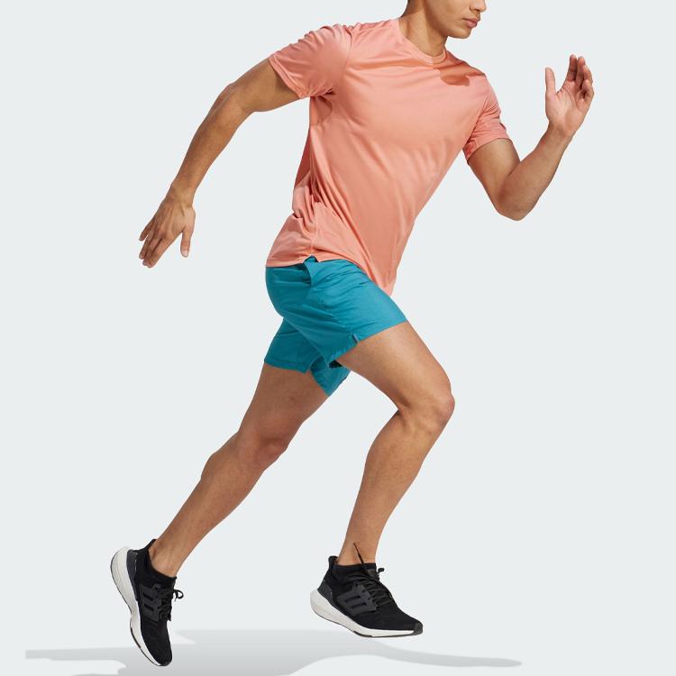 Adidas Letter Round Neck Logo Printed Short Sleeve T-Shirt Men Tops IJ6835