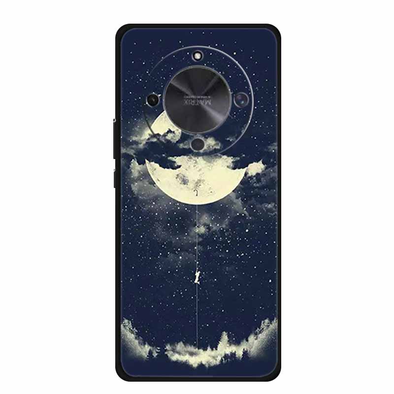 Чехол для Honor X70 5G X 70 Coque Черный Силиконовый ТПУ Мягкая Задняя Крышка Чехол Для Honor X70 MTN-AN00 Чехол для Телефона HonorX70 6.79" Funda