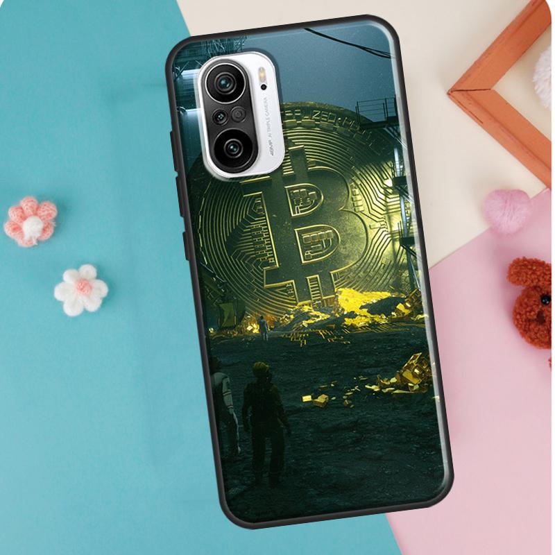 Чехол с биткойнами для POCO M3 M4 F1 F2 F3 X4 GT X3 Pro, чехол для Xiaomi 11T 10T 12 Pro 12X Mi 11 Lite
