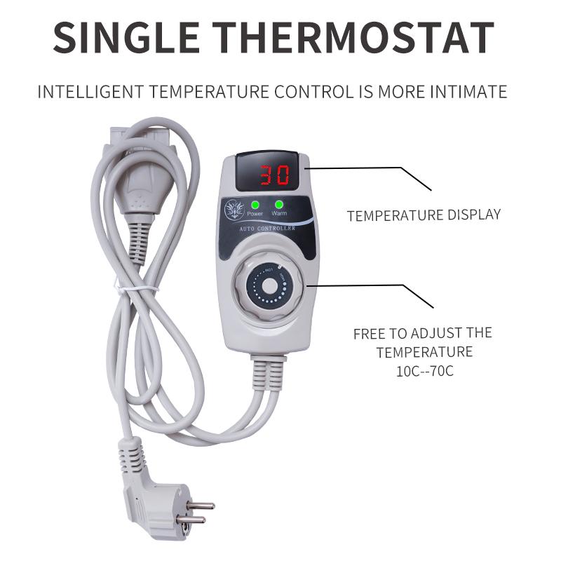 Дальний инфракрасный нефритовый турмалиновый нагревательный коврик с интеллектуальным контролем температуры, облегчение боли