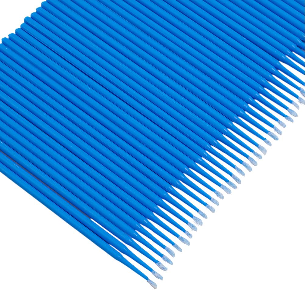 100 шт. одноразовые кисти для стоматологии, автомобильные аппликаторы, чистящие средства для автомобиля, сверхтонкий пластиковый наконечник