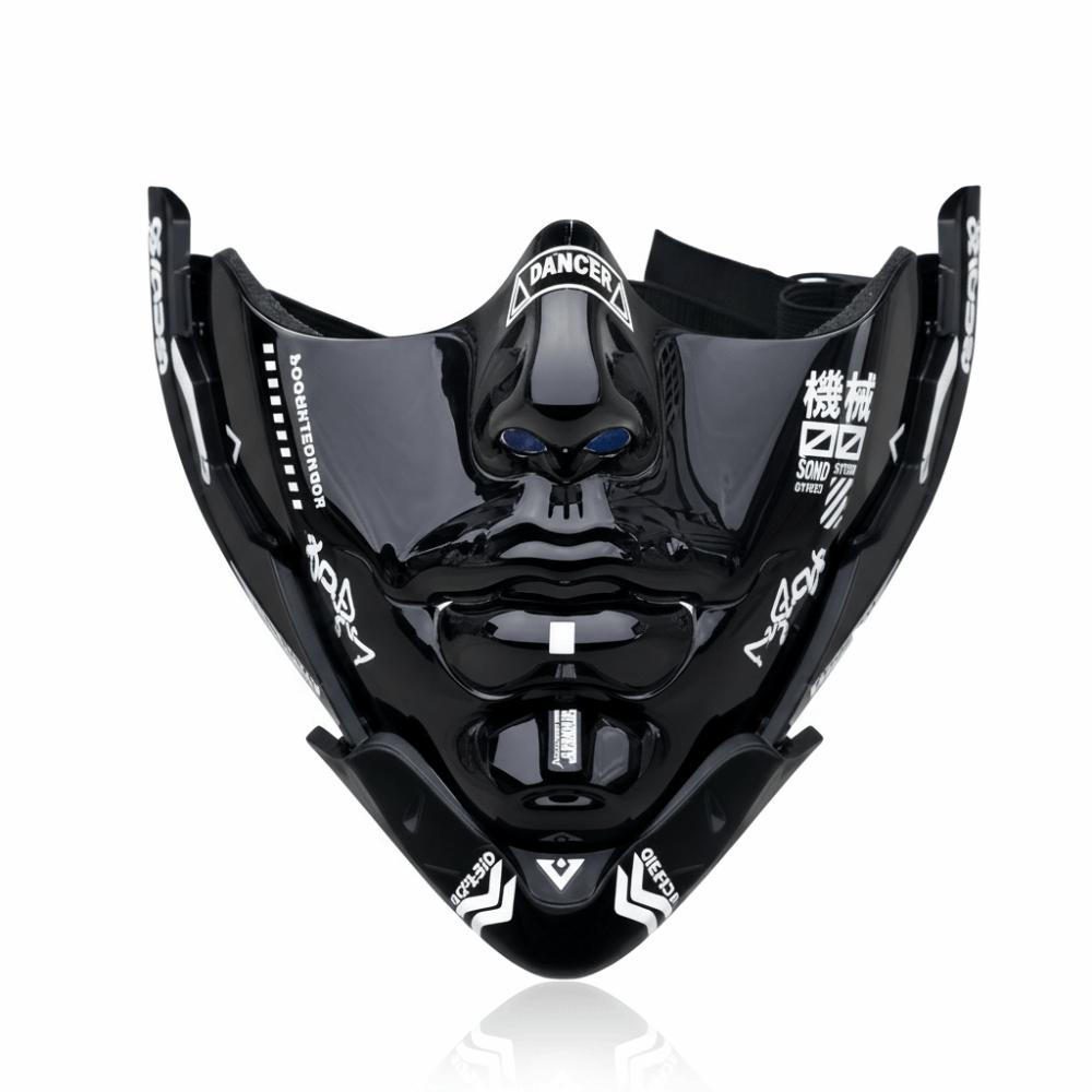 Mechanical Face Cyberpunk Mechanical Face Mask Robot Style Cosplay Prop Mask Halloween Party