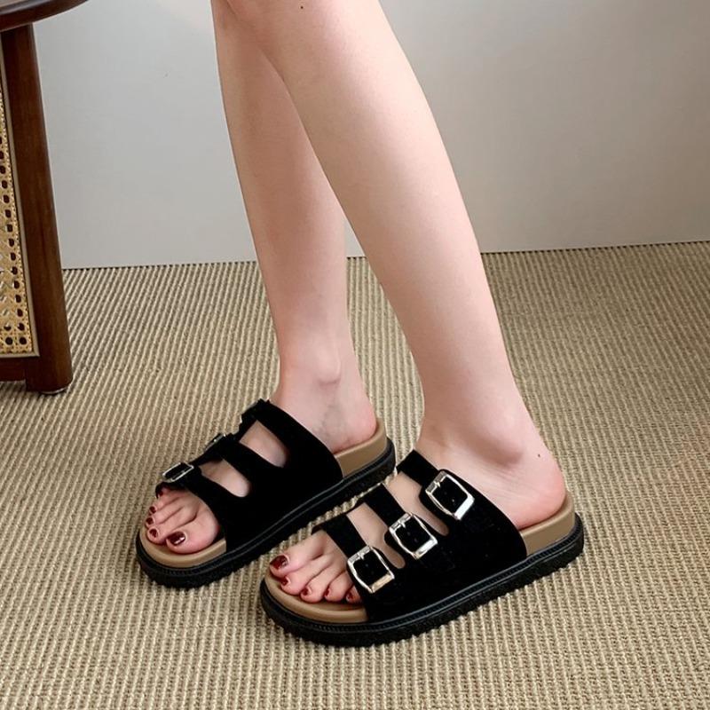 Модные классические шлепанцы Birken с ремешком-пряжкой, женские, с мягкой пробковой стелькой, сандалии-вьетнамки, женский брендовый дизайн, комфортные, пляжные шлепанцы