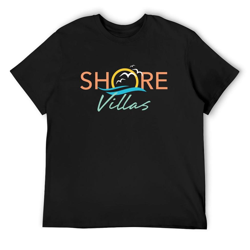 Shore Villas Seagulls T-Shirt Graphic T Shirt Vintage Sports Fans Cheap Stuff Graphic T Shirts Men T Shirts