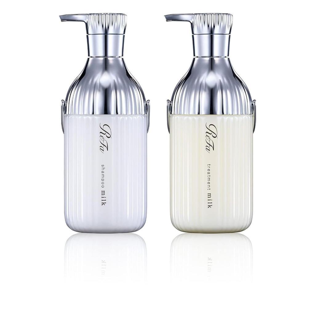 ReFa MILK PROTEIN (500g White Floral Musk ShampooTreatment Set)