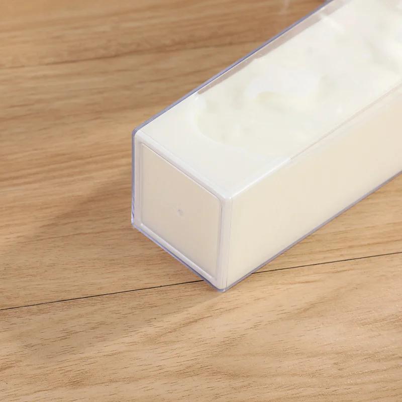 500ml/1000ml Milk Carton Water Bottle Transparent Plastic Portable Clear Box For Juice Tea Milk Bottles Drinking Cup