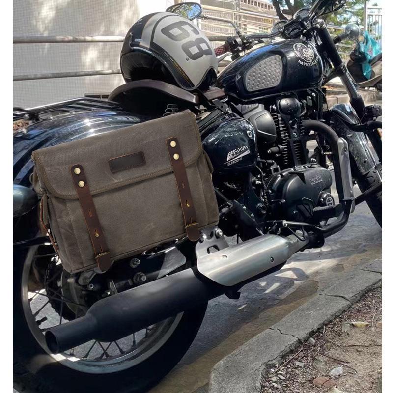 Водонепроницаемая съемная сумка-седло мотоцикла – кожаная сумка на одно плечо для езды на велосипеде