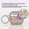 Новый чехол для наушников Rainbow Diamond совместим с Apple AirPods 4-го поколения, Позолоченными AirPods Pro 2