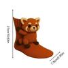 3D Knit Animal Socks Foot Warm Supplies 3D Novelty Knitted Socks for Women Kid Adult Winter Fall Christmas Birthday Indoor Home