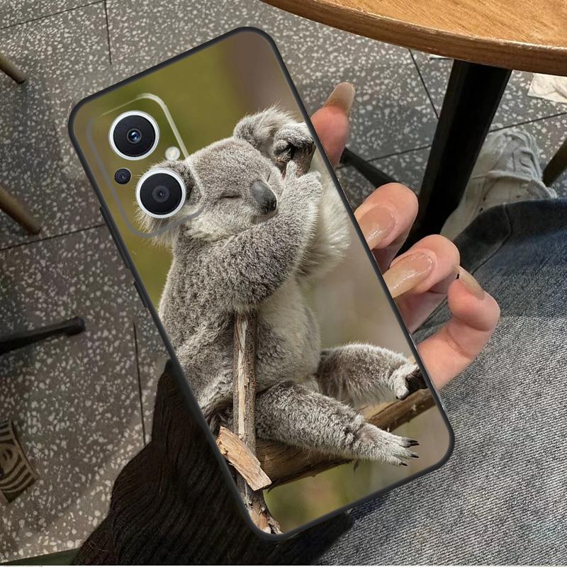 Коала Для OPPO Reno 10 11 12 13 14 Pro 7 8 Lite 8T 11F 12F 13F 14F OPPO Find X8 X9 X5 X6 Pro Чехол