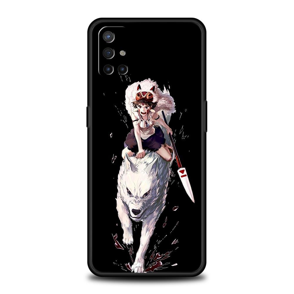 Cute Totoro Spirited Away Miyazaki For OnePlus 9 8 7 7T 10 Pro Phone Case for Oneplus 9RT 9R 8T Nord 2 N100 N200 N10 CE 5G Cover