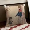 KKotaro Lives Alone Cushion Cover Reversible Soft Durable Pillow Cover Home  Car MultiScene Use for Daily Comfort