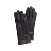 MANI CALDE Nappa Leather Gloves For Women_Black