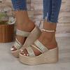 Fashion Women Sandals 2025 Summer New Outdoor Beach Sandals Comfortable  Wedges Shoes for Women Design Casual Sandals Size 35-43