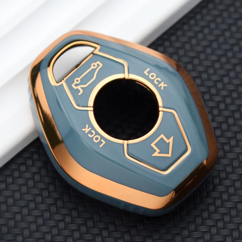 Чехол-держатель для дистанционного ключа из ТПУ для BMW X3 X5 Z3 Z4 3 5 7 серии E38 E39 E46 E83 1998-2005, аксессуары для ключей