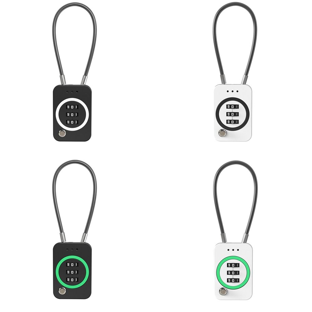 Zinc alloy Dormitory Cabinet  Lock Tai Chi Backpack Zipper Lock  For Home Travel