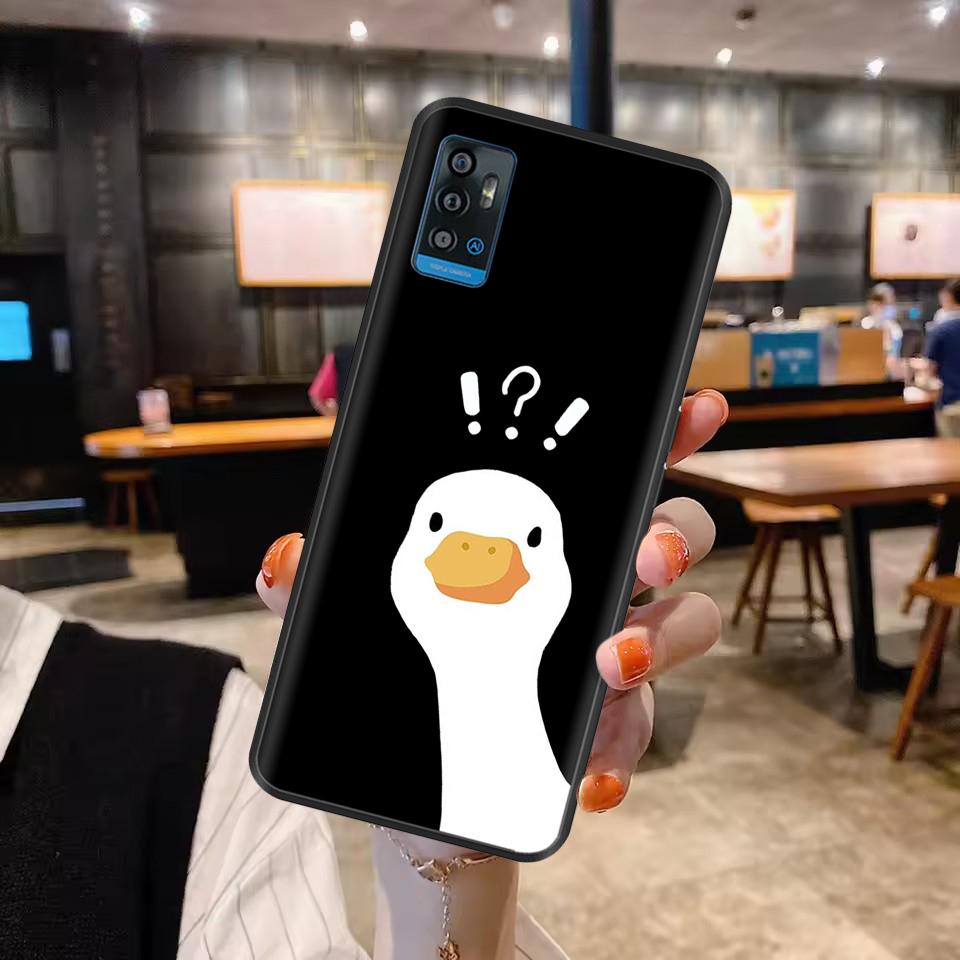 Чехол для ZTE Blade A51 BladeA71 Стильный Расписной Силиконовый Мягкий Защитный Задняя Крышка Для ZTE Blade A71 A7030 BladeA51 Чехлы для Телефона