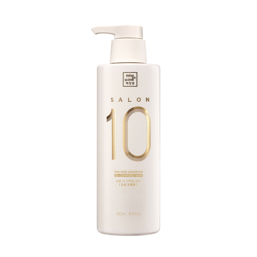 mise en scène Salon 10 Protein Shampoo 500ml 2 Types (+Free gift)