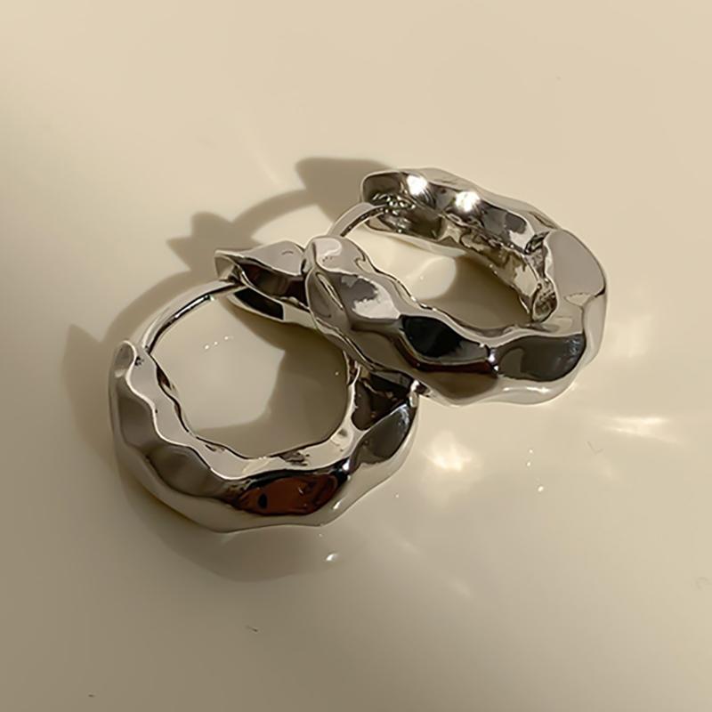 foxanry Необычные складные серьги для женщин, предотвращающие аллергию, новые модные минималистичные серьги для свадебной вечеринки, ювелирные изделия для невесты, аксессуары, подарки