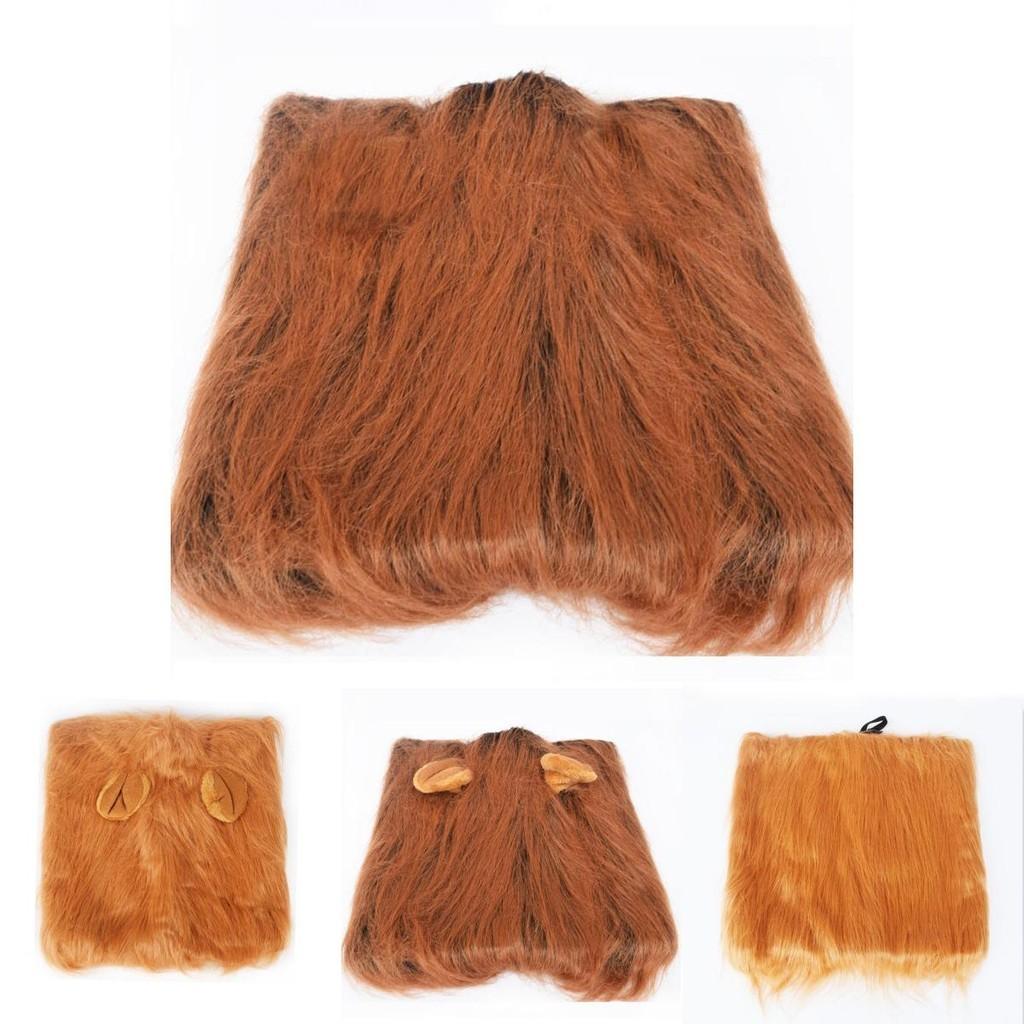 Фантазийный костюм для питомца Львиная грива парик для кошек и собак Премиум качество Хэллоуин Косплей