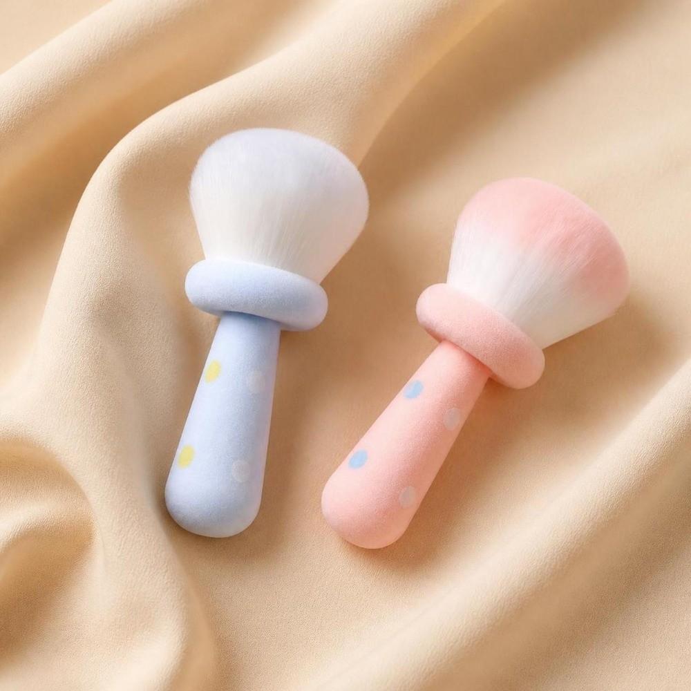 Soft Powder Makeup Brush Reusable Blush Cosmetic Brush Cute Loose Powder Brush Setting Makeup
