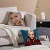 Модный K-pop стиль Идол Мальчик Фанаты Подарок L-Lee F-Felix Наволочка Льняная Наволочка Мягкая Дышащая Защитная Декор Дивана Комнаты