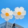 Egg Flower Sunflower Balloon Large Medium Small Daisy Flower Smiley Face Decoration Aluminum Film Balloon
