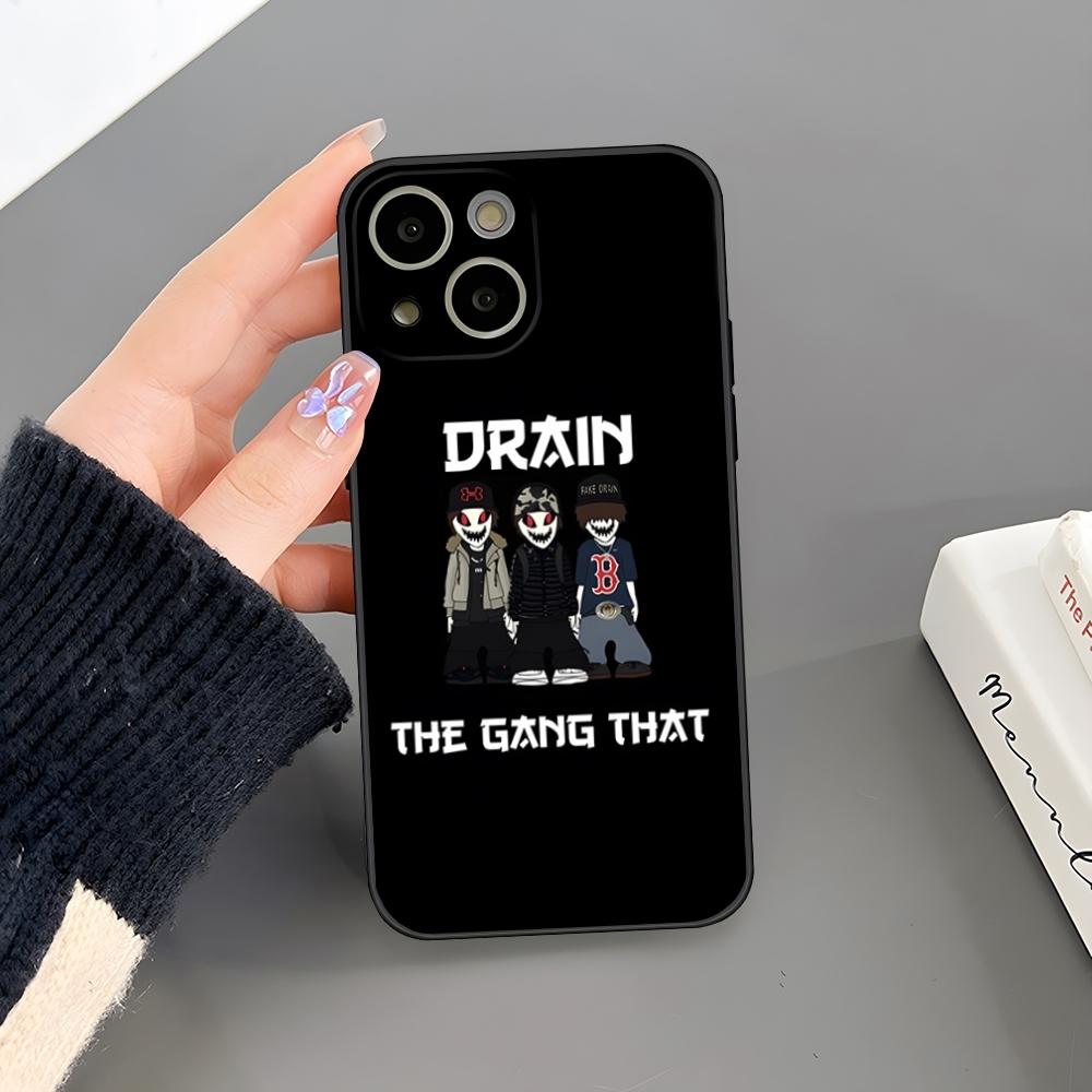Чехол для телефона Drain Gang Для iPhone 16 Plus 15 14 Pro Max 13 Mini 11 12 Xr X Xs 6 7 8 SE Plus Задняя крышка