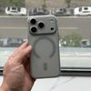 Ультратонкий тонкий жесткий матовый чехол для Magsafe для iPhone Air 17 16 15 14 Plus 13 12 Pro Max Прозрачная магнитная крышка с защитой объектива