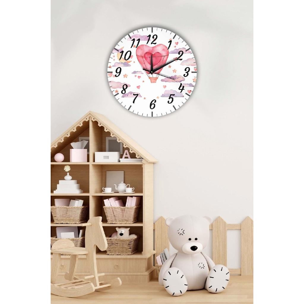 Decorative Children's Room Wall Clock 30x30cm