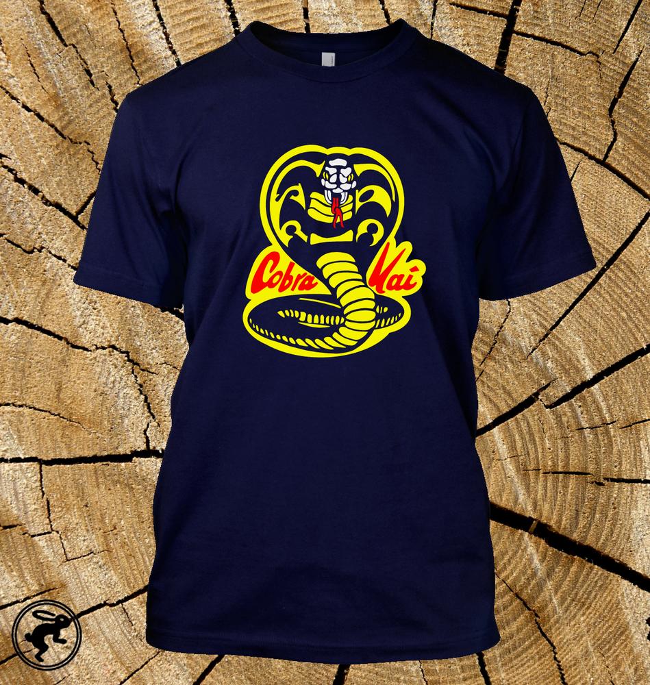Cobra Kai The Karate Kid Logo T Shirt Tv Show Movie Tee