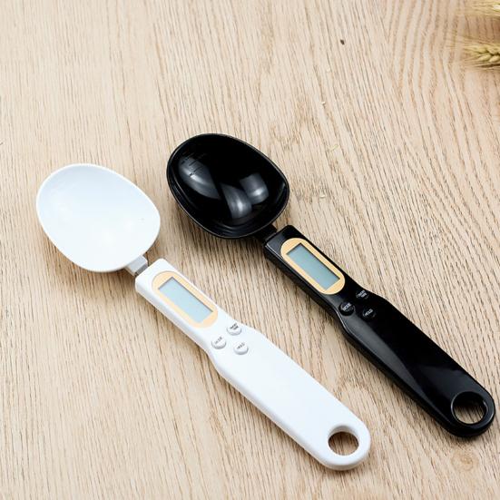 Yousheng Digital Measuring Spoon Scale High Precision 500g/0.5g LCD Display Electronic Food Dispensing Condiments Weighing Scoop Kitchen Gadgets