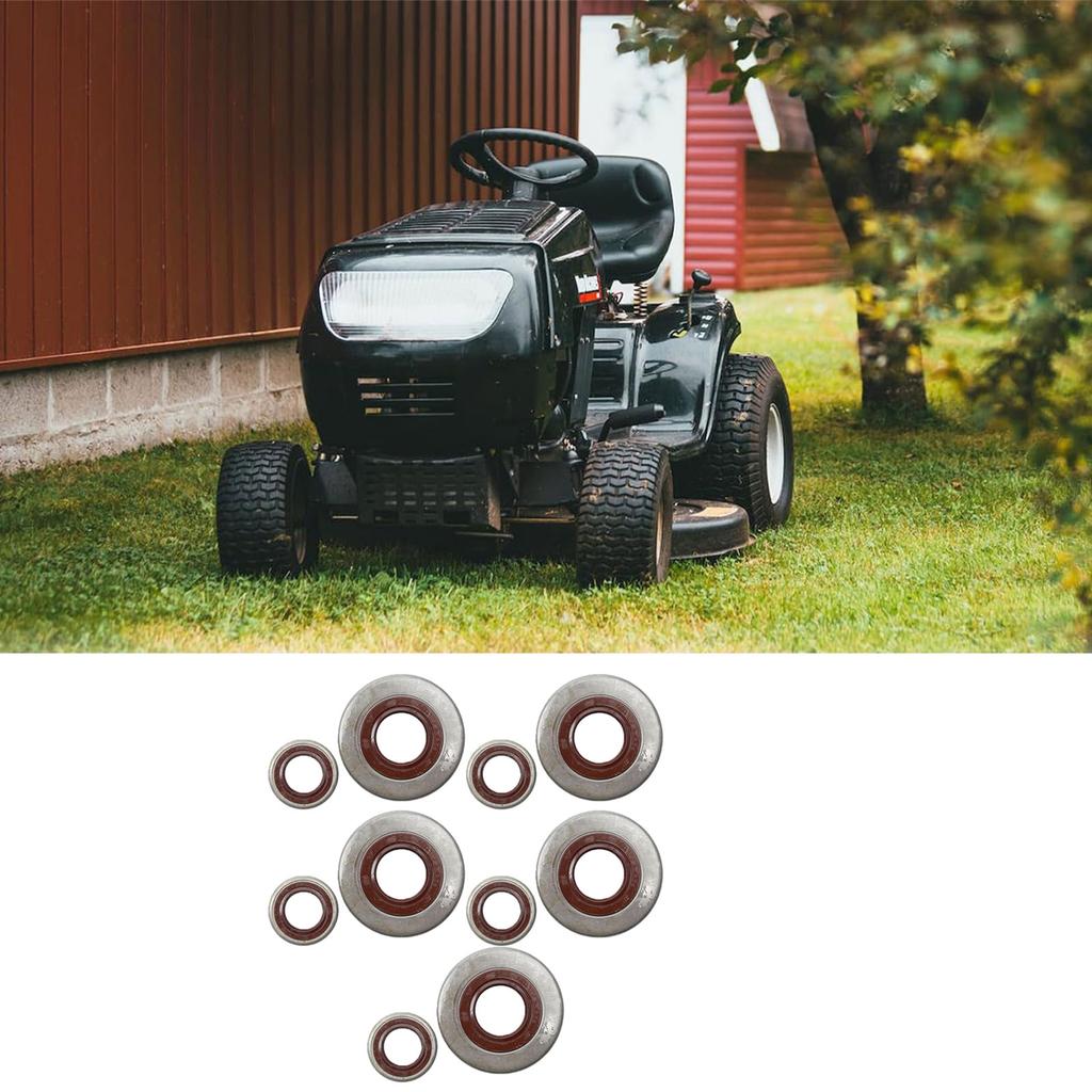 10 шт. Маленький сальник коленвала Уплотнительный комплект прокладок цилиндра картера для бензопилы MS381 MS382 MS380 Садовые инструменты