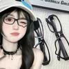 Y2K Каплевидные Косплей Очки Унисекс Без Линз Очки Ювелирные Изделия Костюмный Реквизит Очки Аксессуары для Очков Подарки