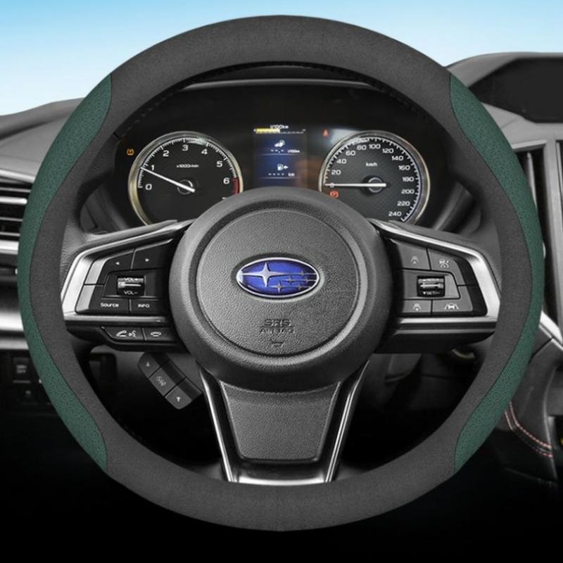 Чехол на руль автомобиля из карбоновой замши для Subaru BRZ Outback WRX XV Legacy Crosstrek Impreza Forester Аксессуары
