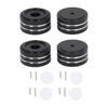 4pcs Speaker Shock Absorbing Machine Feet Aluminium Alloy Anti Slip Audio Equipment Isolation Feet F