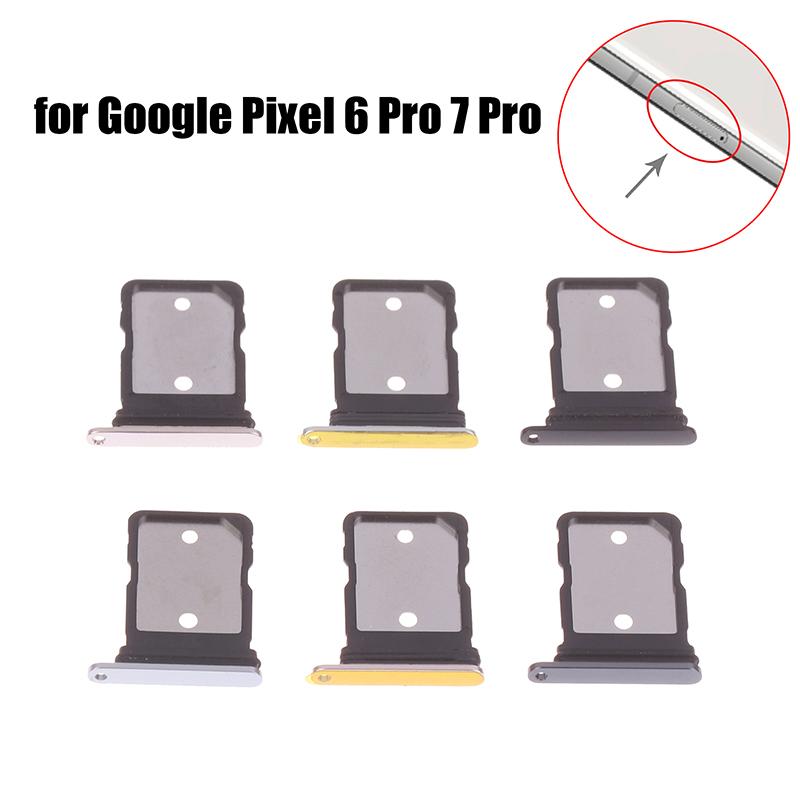 Для Pixel 7Pro 6Pro Держатель лотка для SIM-карты Считыватель SIM-карт Запасные части