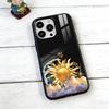 Чехол для телефона с изображением Солнца и Луны для iPhone 17, 16, 15, 14, 13, 12, 11 Plus, Pro, магнитный, с поддержкой беспроводной зарядки Magsafe