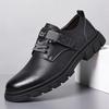 Men's Casual Leather Shoes 2025 New Fashion Trend Men's Single Shoes Retro Tooling Shoes 2025 Direct Men's Shoes