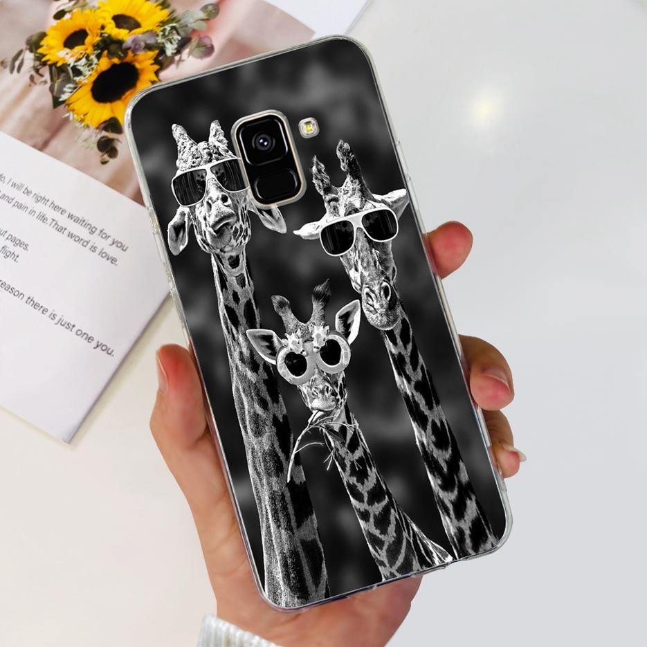 Чехол для Samsung Galaxy A8 Plus 2018 SM-A730F Роскошный Расписной Чехол Мягкий Силиконовый Чехол для Телефона Для Samsung A8 2018 A530F A8+ Бампер