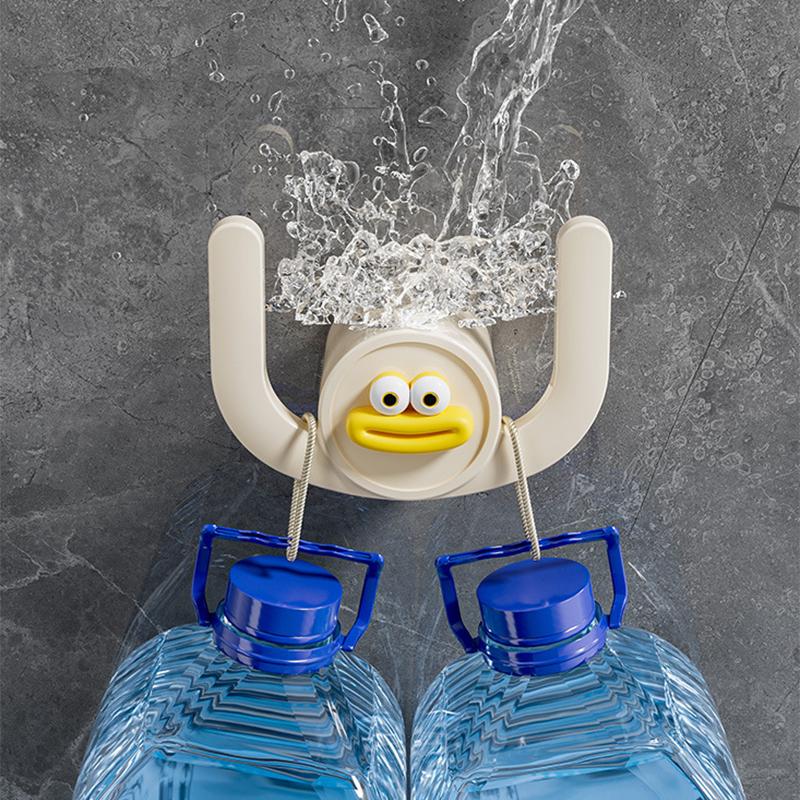 Крючок для тапочек в виде сосиски в виде рта, настенная полка для обуви, экономящая место, полка для ванной комнаты