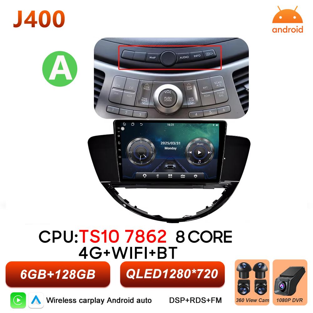 Carplay Car Radio Autoradio For Subaru Tribeca WX W10 2004 - 2014 Multimedia Player GPS Navigation Touch Screen Video 5G RSD 2k