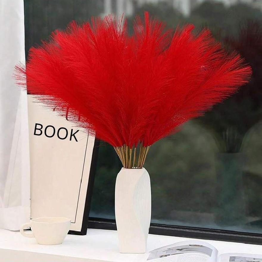 Пампасная трава тростник искусственное растение горячая распродажа дом улица сад свадьба букет невесты DIY подарочная коробка фестиваль скрапбукинг украшение