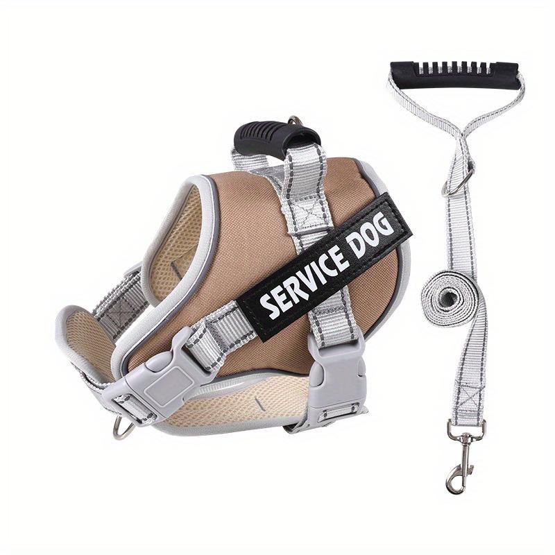 Прочная шлейка для собак с нагрудными и спинными ремнями, регулируемый светоотражающий жилет для домашних животных для активного отдыха